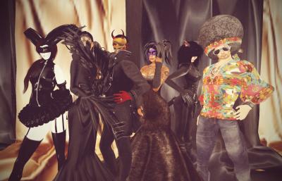 Masked Ball and A God Damn Hippi
