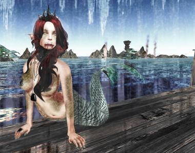 Not your little mermaid.
