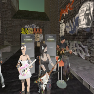 Party at the old syn